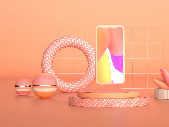 3D Product Presentation Mockup - Cinema 4D & Octane