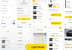 RentQu Seller - Car Rental Seller UI Kit App