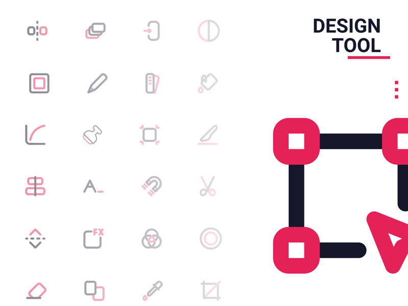 Design Tool Icon Set