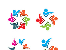 People icon work group vector illustration design