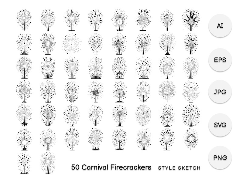 Carnival Firecrackers Element Black