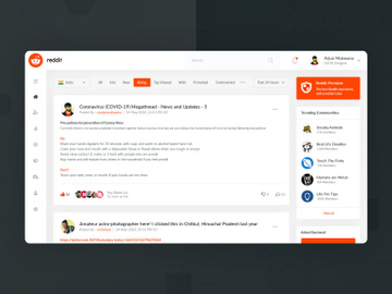 Reddit Redesign preview picture