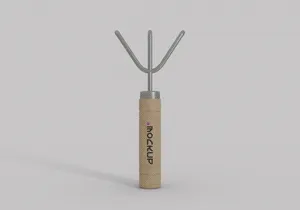 Hand Garden Fork Mockup