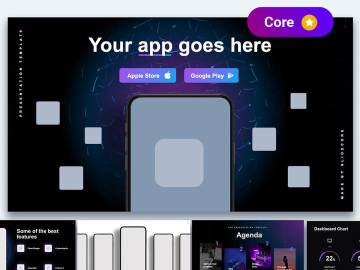 Malek • App Presentation Powerpoint Template