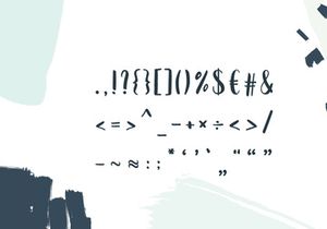 Mona Handdrawn Font