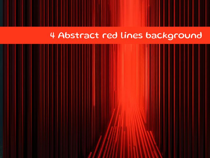 Abstract red lines background