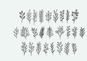 Fallin - A Floral Dingbat