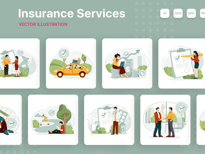 M216_Insurance Service Illustrations