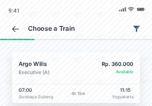 TicketOn - Train Ticket Mobile App