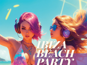 Ibiza Vibes: Beach Party A2 Poster Collection preview picture