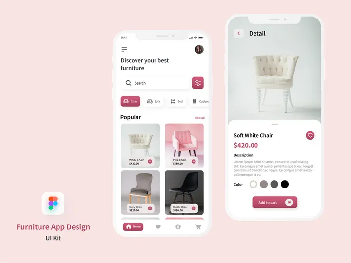Furniture App Screens preview picture