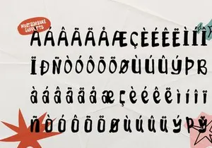 Rokam Letter | Hand Drawn Display