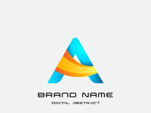 A Letter Logo Design