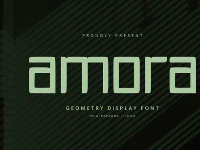 Amora - Display Font