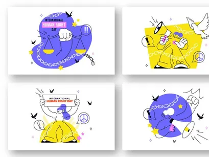 6 International Human Rights Day Illustration