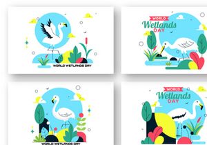 10 World Wetlands Day Illustration