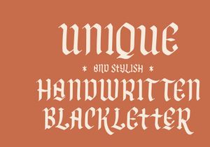 NCL FEGAKINES - Unique & Stylish Blackletter