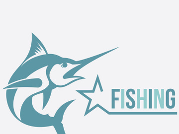 Fishing logo preview picture