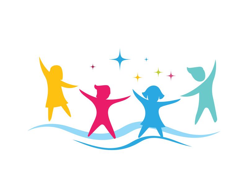 Kids concept illustration design