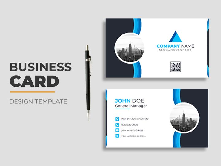 Corporate Business Card Template Ver-21