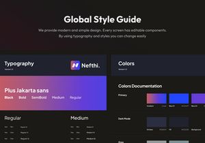Nefthi - NFT Website UI Kit