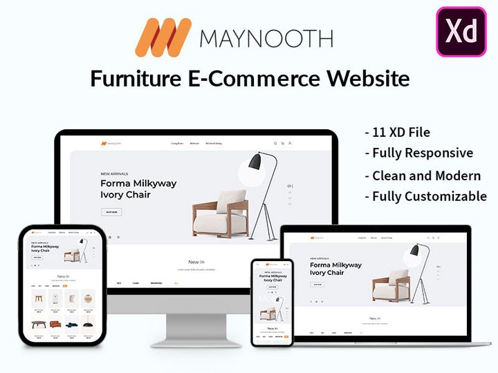 Furniture E-Commerce Website preview picture
