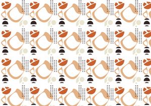 Abstract Geometric Boho Pattern
