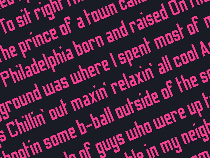 Odibee Sans font