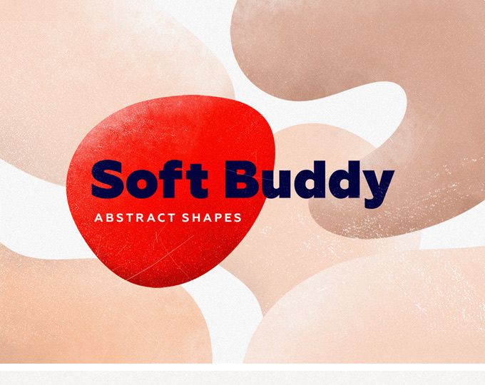 Soft Buddy Abstract Shapes