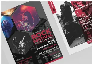 Music Festival Flyer Template