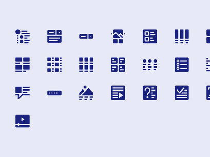 UI — Components Icons