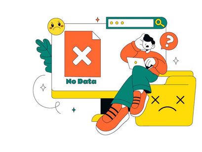 10 No Data Vector Illustration