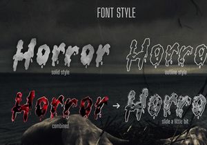 Serrem Spooky Two Style Font