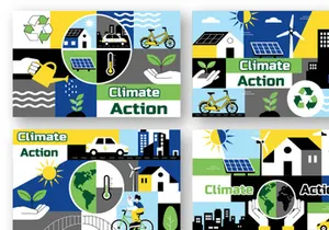 10 Climate Action Illustration