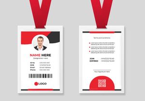 Corporate ID Card Template Ver-17