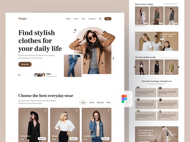 Scupy - e-commerce fashion