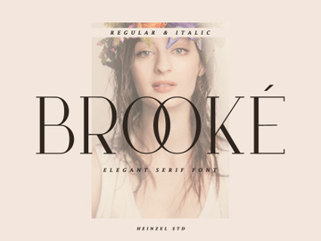 Brooké - Modern and Elegant Serif preview picture