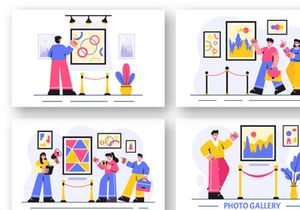 13 Photo Gallery Illustration