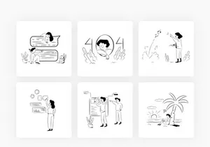 Minimalistic Illustrations