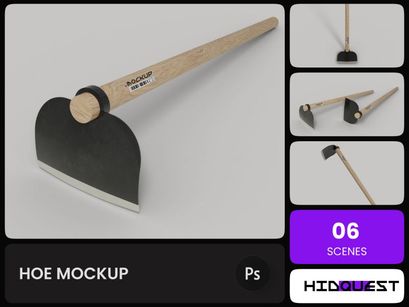 Hoe Mockup