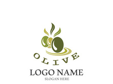 olive icon vector illustration design template