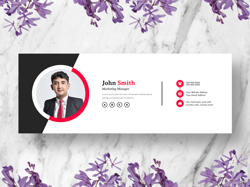 Corporate Email Signature Template Ver-17