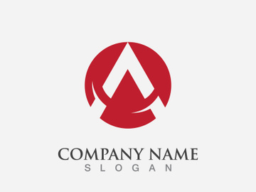 A Letter Logo Business icon Template Vector design preview picture