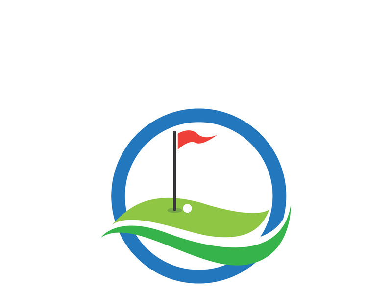 Golf logo  and icon vector illustration