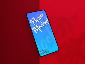 Editable digital device iphone screen mockups preview picture