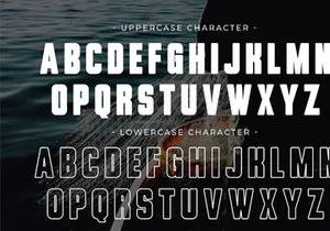 Bolda - Ultra Condensed Sans Serif