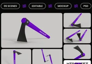 Hoe Mockup