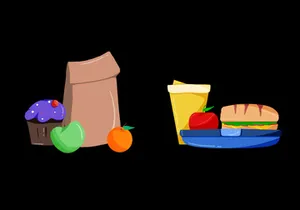 Lunch Box Illustration