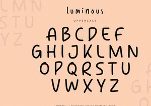 Luminous - Handwritten Font