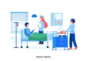 [Part 32] Hospital and Healthcare Vector Scenes